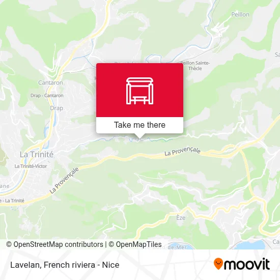 Lavelan map