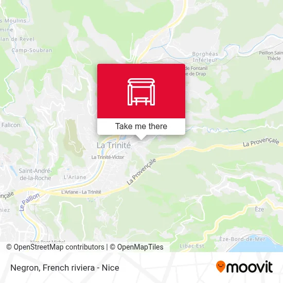 Mapa Negron