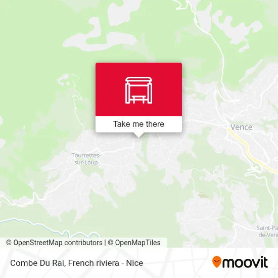 Combe Du Rai map
