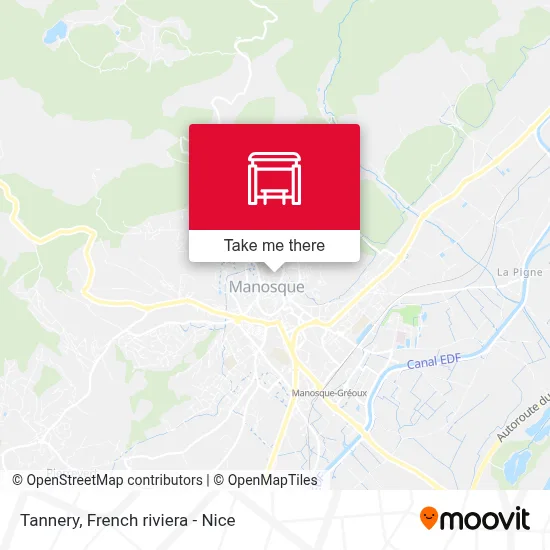 La Tannerie map
