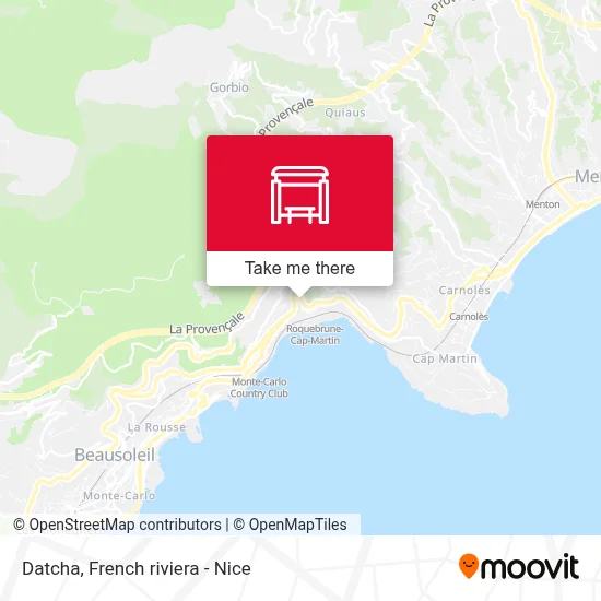 Mapa Datcha