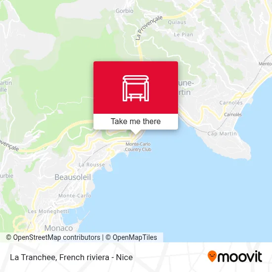 La Tranchee map