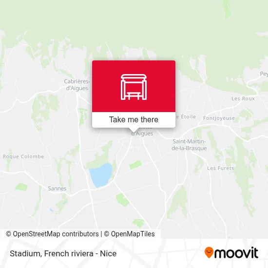 Mapa Stade