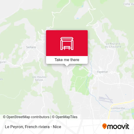 Le Peyron map