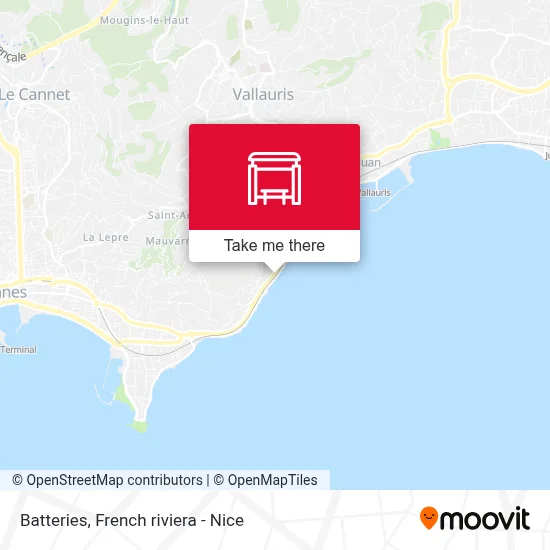 Batterie map