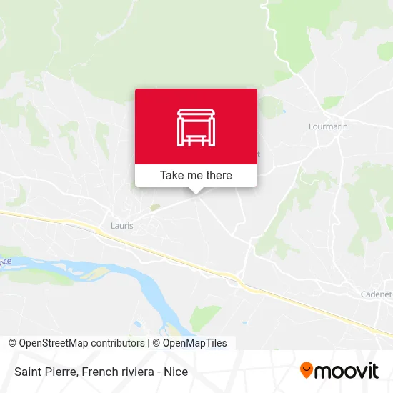 Saint Pierre map