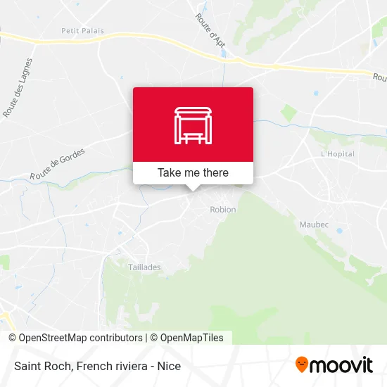 Saint Roch map