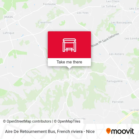 Aire De Retournement Bus map