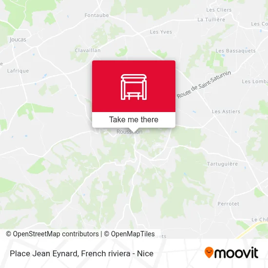 Place Jean Eynard map