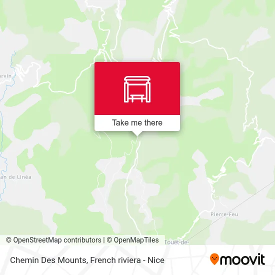Chemin Des Mounts map