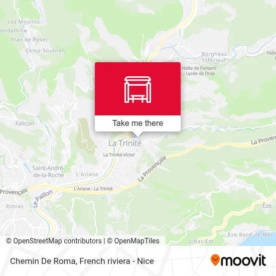 Chemin De Roma map
