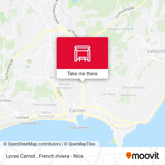 Lycee Carnot map