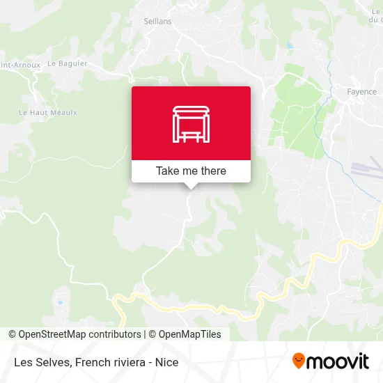 Les Selves map