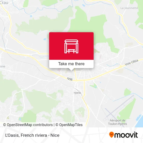 L'Oasis map