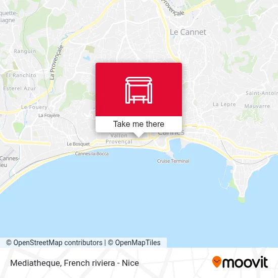 Mediatheque map