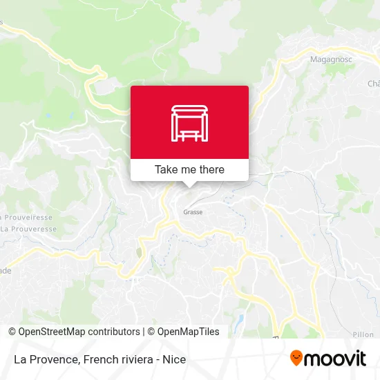 La Provence map