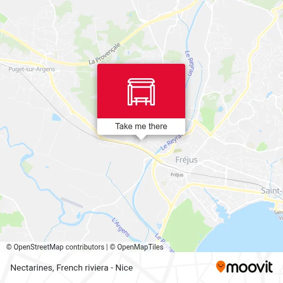 Nectarines map