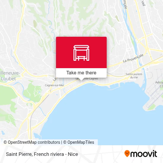 Saint Pierre map