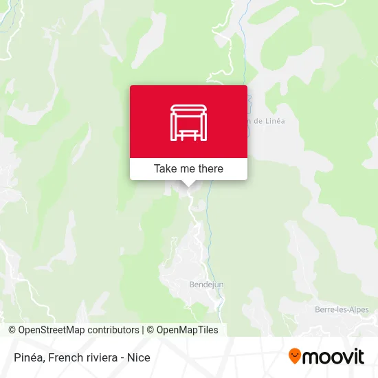 Pinéa map