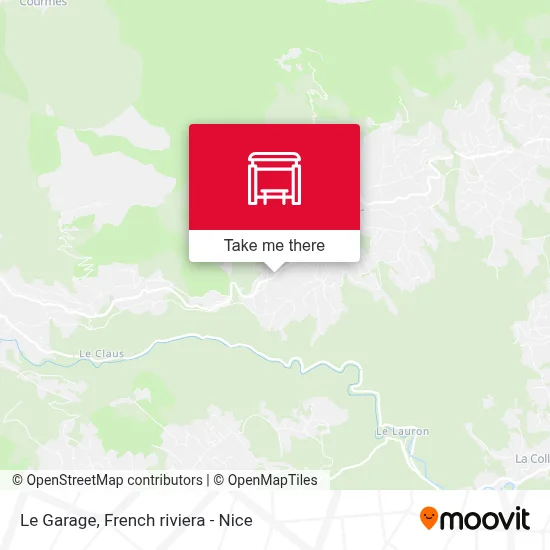Le Garage map