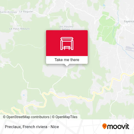 Preclaux map