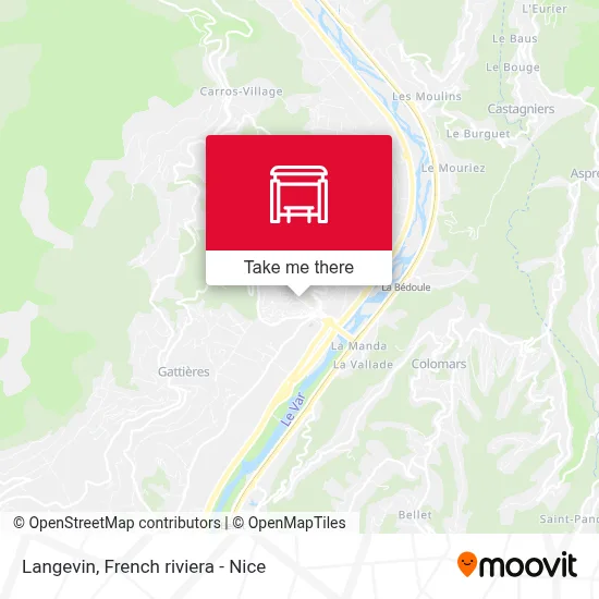 Langevin map