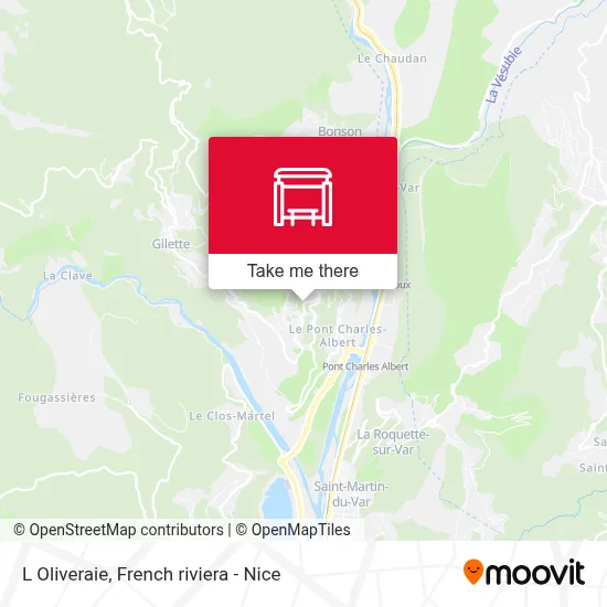 L Oliveraie map