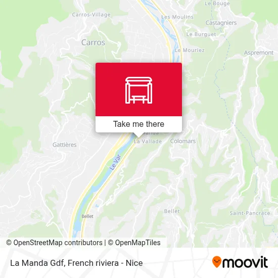 La Manda Gdf map