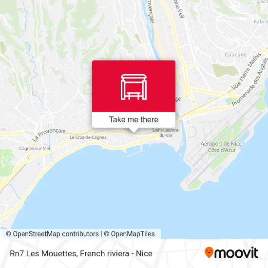 Rn7 Les Mouettes map