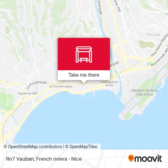 Mapa Rn7 Vauban