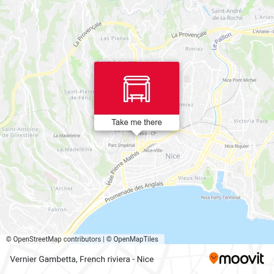 Vernier Gambetta map