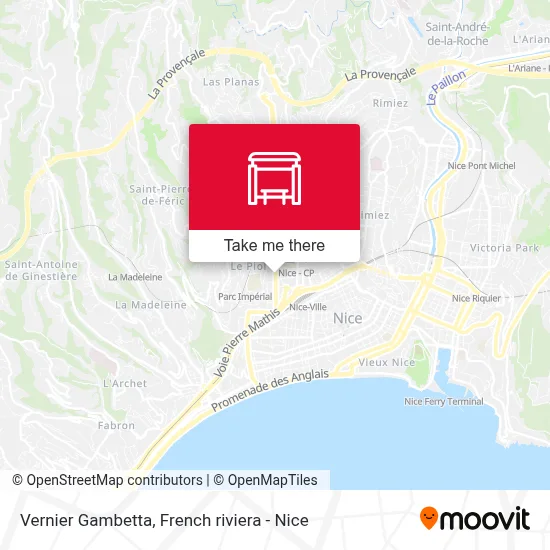 Vernier Gambetta map