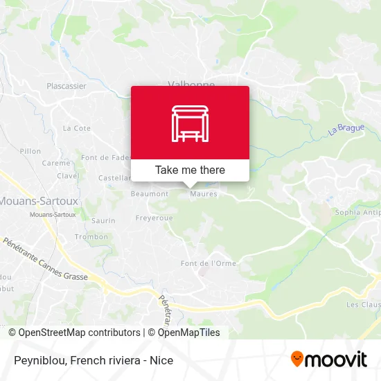 Peyniblou map