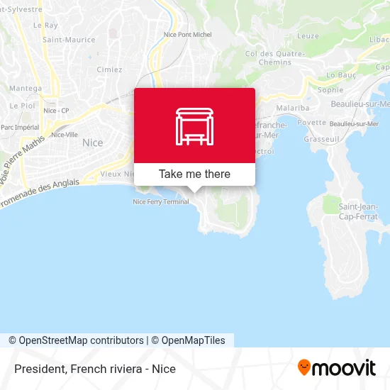 Mapa President