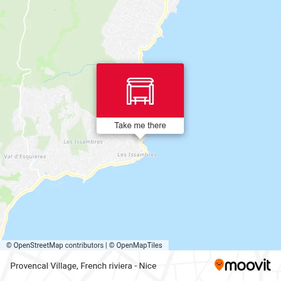 Village Provencal map