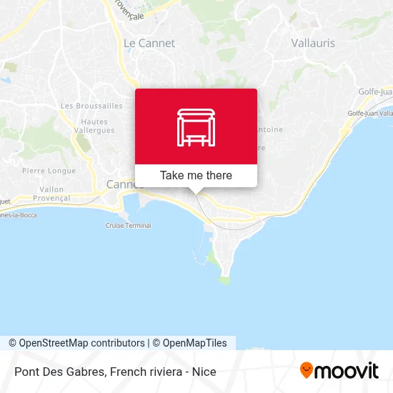 Pont Des Gabres map