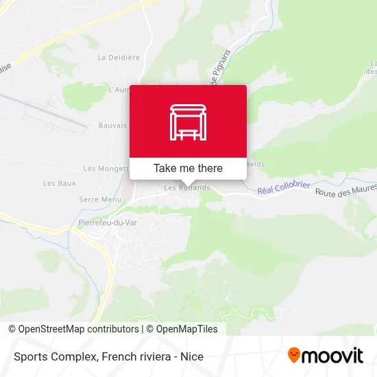 Complexe Sportif map