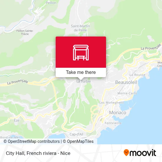 Mairie map