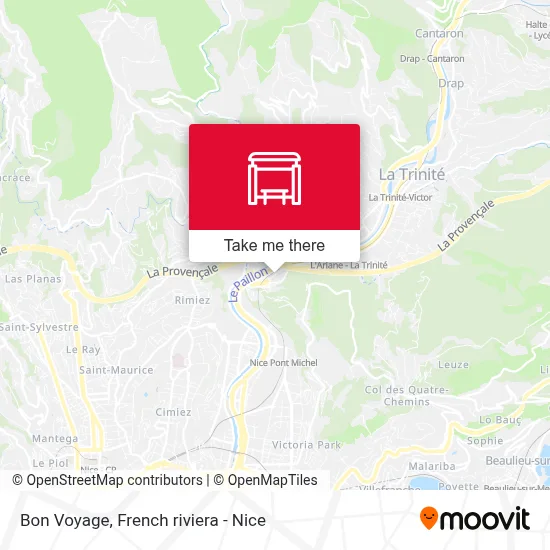 Bon Voyage map