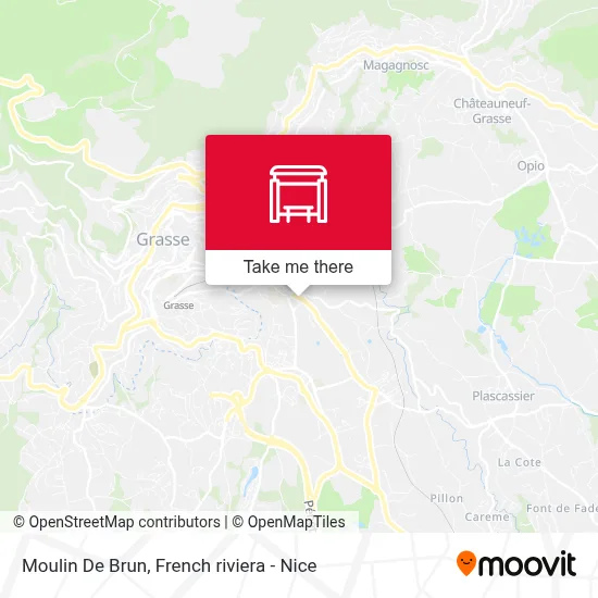 Moulin De Brun map