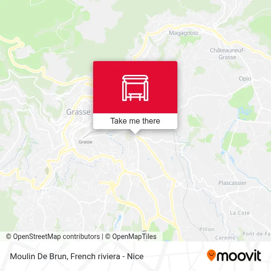 Moulin De Brun map