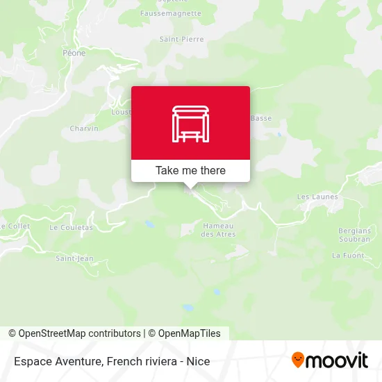 Espace Aventure map