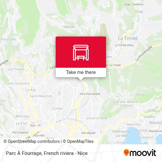 Parc À Fourrage map