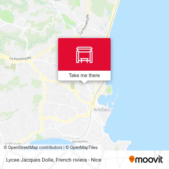 Lycee Jacques Dolle map