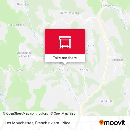 Les Mouchettes map