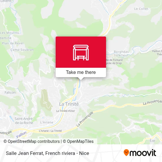 Salle Jean Ferrat map