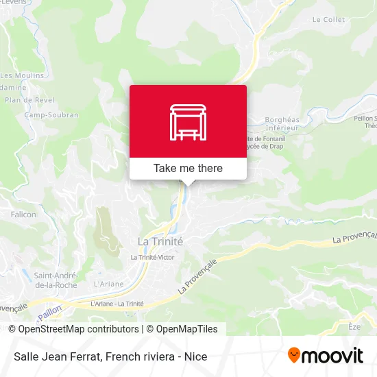 Salle Jean Ferrat map