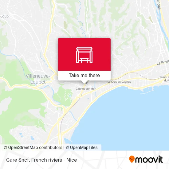 Gare Sncf map