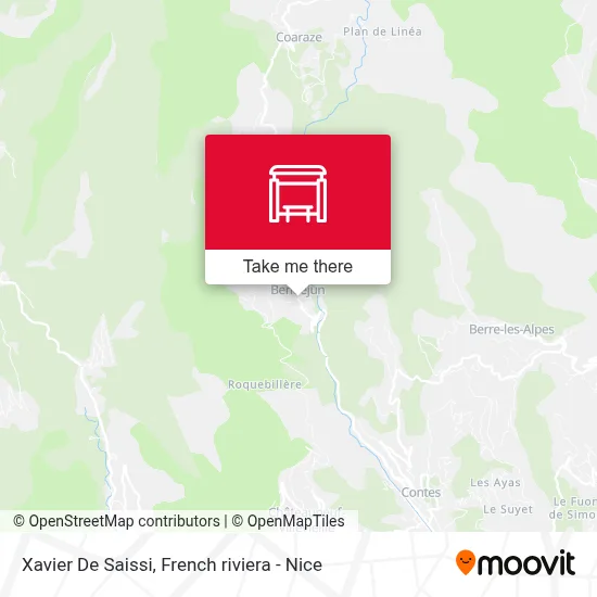Xavier De Saissi map