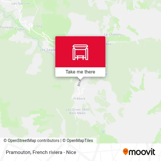 Pramouton map